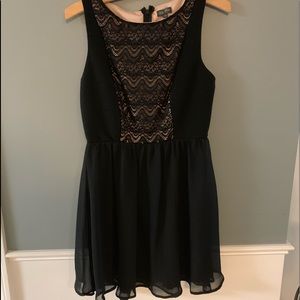 Lily Rose black dress